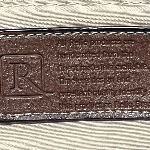 Relic by Fossil Shoulder Handbag Medium Size Yellow/Green Multi floral - Picture 11 of 14